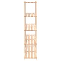 REGAŁY Z 5 PÓŁKAMI 5 SZT. 170X38X170CM SOSNA 500 KG