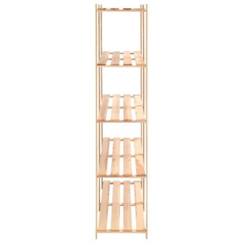 REGAŁY Z 5 PÓŁKAMI 5 SZT. 170X38X170CM SOSNA 500 KG