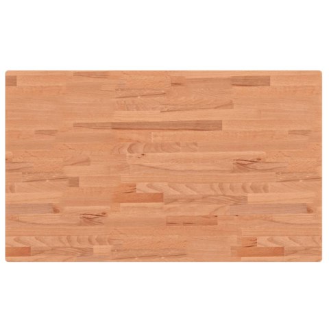 BLAT DO ŁAZIENKI 100X60X2,5CM LITE DREWNO BUKOWE