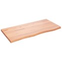 BLAT DO ŁAZIENKI JASNOBRĄZOWY 100X50X(2-4)CM LITE DREWNO