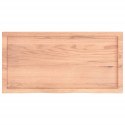 BLAT DO ŁAZIENKI JASNOBRĄZOWY 100X50X(2-4)CM LITE DREWNO