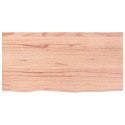 BLAT DO ŁAZIENKI JASNOBRĄZOWY 80X40X(2-6)CM LITE DREWNO