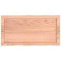 BLAT DO ŁAZIENKI JASNOBRĄZOWY 80X40X(2-6)CM LITE DREWNO