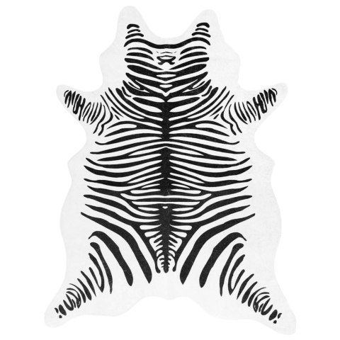 DYWAN CZARNO-BIAŁY 120X170CM ZEBRA Z MOŻLIWOŚCIĄ PRANIA