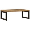 STOLIK KAWOWY 100X50X35CM LITE DREWNO MANGO I STAL