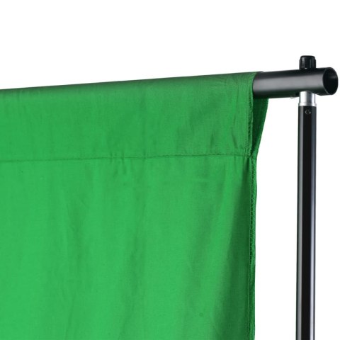 SYSTEM ZAWIESZENIA TŁA Z ZIELONYM TŁEM 500X300CM