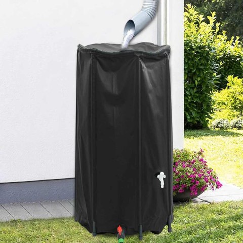 ZBIORNIK NA WODĘ Z KRANIKIEM SKŁADANY 250 L PVC