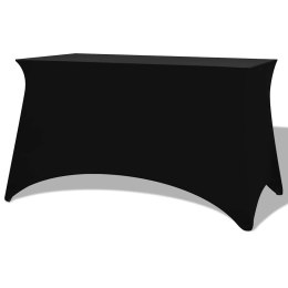 ELASTYCZNY POKROWIEC NA STÓŁ 243X76X74CM 2 SZT. CZARNE