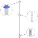 FLAGA NIEMIEC Z MASZTEM 6,08 M ALUMINIUM