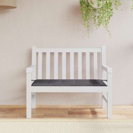 PODUSZKA NA ŁAWKĘ OGRODOWĄ ANTRACYTOWA 120X50X3CM TKANINA