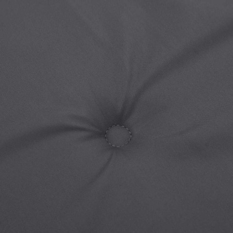 PODUSZKA NA ŁAWKĘ OGRODOWĄ ANTRACYTOWA 120X50X3CM TKANINA