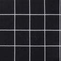 PODUSZKA NA ŁAWKĘ OGRODOWĄ CZARNA W KRATKĘ 120X50X7CM