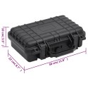 WALIZKA LOTNICZA CZARNA 30X22X10CM PP