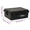 WALIZKA LOTNICZA CZARNA 55X43X21CM PP