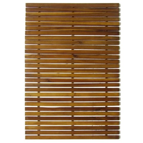 MATA PRYSZNICOWA Z DREWNA AKACJOWEGO 80X50CM