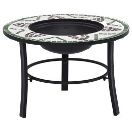 PALENISKO Z MOZAIKĄ ZIELONE 68CM CERAMIKA