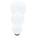 ZESTAW 3 LAMP OGRODOWYCH KULE LED 20/30/40CM IP44 OŚWIETLENIE DEKORACYJNE