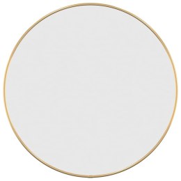 LUSTRO ŚCIENNE ZŁOTE Ø 50CM OKRĄGŁE