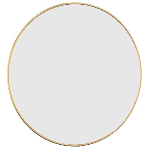 LUSTRO ŚCIENNE ZŁOTE Ø 50CM OKRĄGŁE