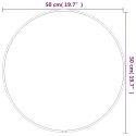 LUSTRO ŚCIENNE ZŁOTE Ø 50CM OKRĄGŁE