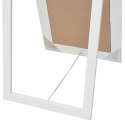 LUSTRO WOLNOSTOJĄCE W STYLU BAROKOWYM 160X40CM BIAŁE