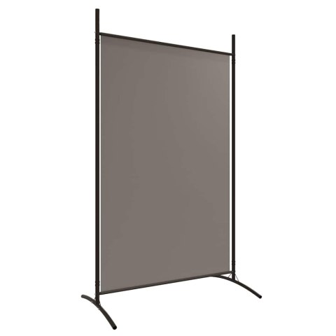 PARAWAN 5-PANELOWY ANTRACYTOWY 433X180CM TKANINA