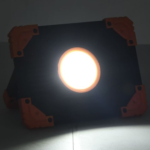 PRZENOŚNY REFLEKTOR LED ABS 10 W ZIMNE BIAŁE ŚWIATŁO