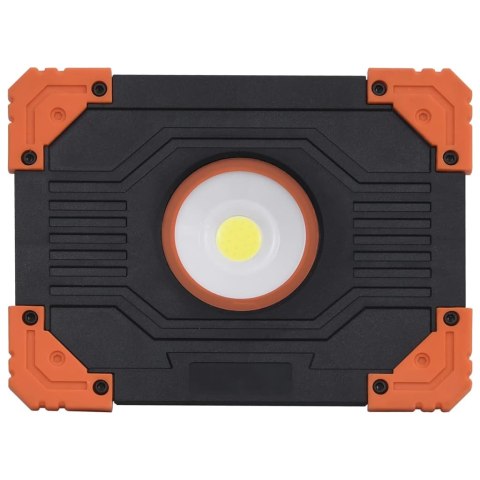 PRZENOŚNY REFLEKTOR LED ABS 10 W ZIMNE BIAŁE ŚWIATŁO