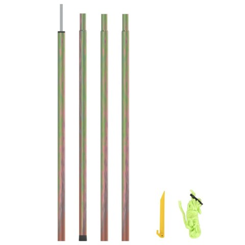SŁUPEK DO ŻAGLA OGRODOWEGO 250CM GALWANIZOWANA STAL