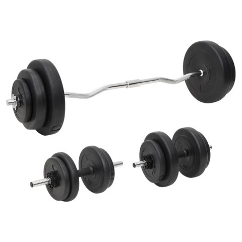 SZTANGA I HANTLE Z OBCIĄŻNIKAMI 60 KG