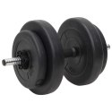 SZTANGA I HANTLE Z OBCIĄŻNIKAMI 60 KG