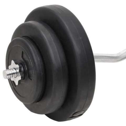 SZTANGA I HANTLE Z OBCIĄŻNIKAMI 60 KG