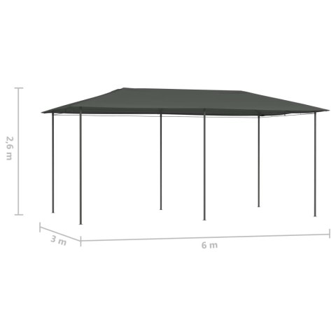 ALTANA 3X6X2,6 M ANTRACYTOWA 160 G/M²