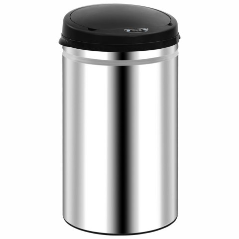 AUTOMATYCZNY KOSZ NA ŚMIECI Z CZUJNIKIEM 40 L STAL NIERDZEWNA