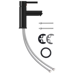 BATERIA UMYWALKOWA CZARNE WYKOŃCZENIE 130X176 MM