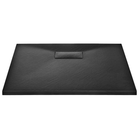 BRODZIK PRYSZNICOWY SMC CZARNY 90X90CM
