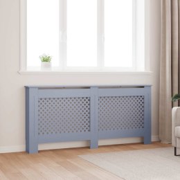 OSŁONA NA KALORYFER GRZEJNIK ANTRACYTOWA 172X19X81,5CM MDF