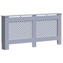 OSŁONA NA KALORYFER GRZEJNIK ANTRACYTOWA 172X19X81,5CM MDF