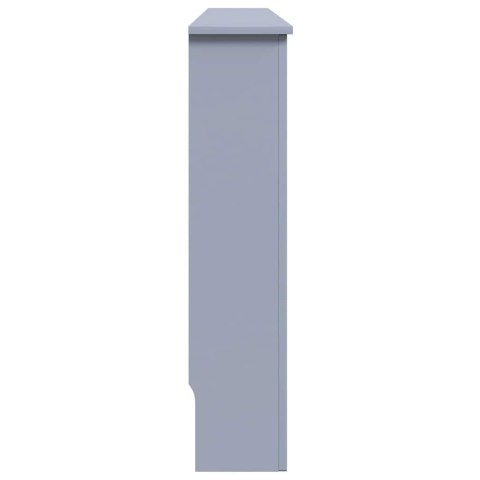 OSŁONA NA KALORYFER GRZEJNIK ANTRACYTOWA 172X19X81,5CM MDF