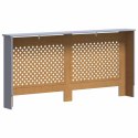 OSŁONA NA KALORYFER GRZEJNIK ANTRACYTOWA 172X19X81,5CM MDF