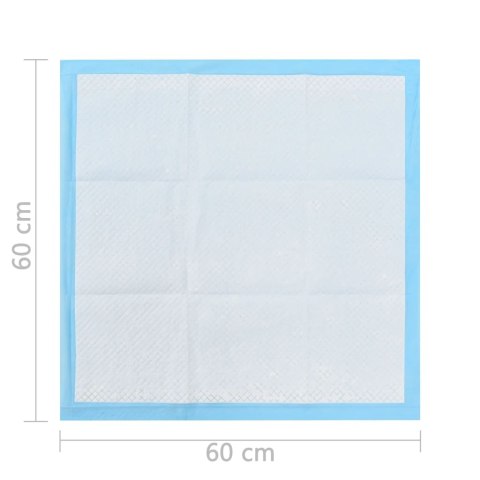 PODKŁADY TRENINGOWE DLA PSÓW 200 SZT. 60X60CM WŁÓKNINA