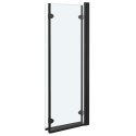 SKŁADANY PARAWAN NAWANNOWY 3 PANELE ESG 130X138CM CZARNY