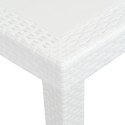 STÓŁ OGRODOWY 220X90X72CM PLASTIKOWY BIAŁY