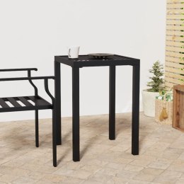 STOLIK OGRODOWY ANTRACYTOWY 50X50X72CM STAL