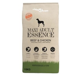 SUCHA KARMA DLA PSÓW MAXI ADULT ESSENCE BEEF & CHICKEN 15 KG