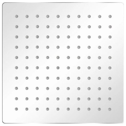 DESZCZOWNICA ZE STALI NIERDZEWNEJ 20X20CM KWARDRATOWA