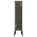OGRODOWY PŁOT KRATKOWY SZARY 120X90CM LITE DREWNO JODŁOWE