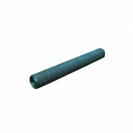 OGRODZENIE Z SIATKI POKRYTE PVC 25X0,5 M ZIELONE