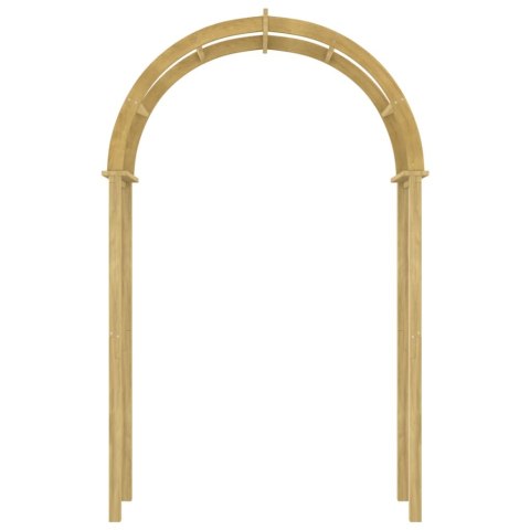 PERGOLA OGRODOWA 141X97X243CM IMPREGNOWANE DREWNO SOSNOWE