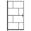 KABINA PRYSZNICOWA ESG 80X140CM CZARNA